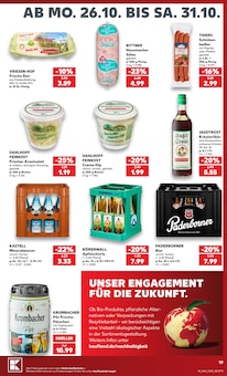 Krombacher im Kaufland Prospekt "Hier bin ich richtig" mit 80 Seiten (Ahaus)