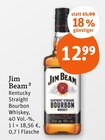 Kentucky Straight Bourbon Whiskey im Angebot bei tegut in Bamberg Kentucky Straight Bourbon Whiskey Angebote von Jim Beam bei tegut Bamberg für 12,99 €