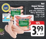Original Thüringer Rostbratwurst Angebote von Wolf bei E center Dresden für 3,99 €