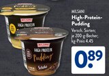 High-Protein-Pudding Schoko von Milsani im aktuellen ALDI SÜD Prospekt für 0,89 €
