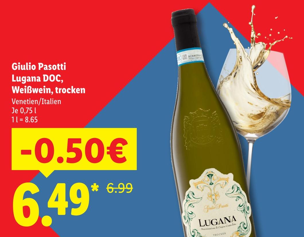 Lugana DOC, Weißwein, trocken