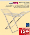 Wäscheständer "STABILO" im Angebot bei Marktkauf in Coburg Wäscheständer "STABILO" Angebote von eurogold bei Marktkauf Coburg für 12,99 €