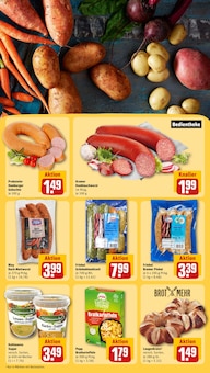 Mettwurst im aktuellen REWE Prospekt (Oldenburg) Mettwurst im REWE Prospekt "Dein Markt" mit 32 Seiten (Oldenburg)