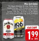 Whiskey & Cola Angebote von Jim Beam bei EDEKA Velbert für 1,99 €