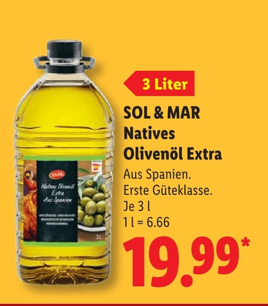 Natives Olivenöl Extra