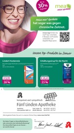 mea - meine apotheke Apotheken Prospekt der aktuellen Woche mit 4 Seiten, gültig von 01.01.2026 bis 31.01.2026, in Mittelbiberach und Umgebung Aktueller mea - meine apotheke Apotheken Prospekt in Mittelbiberach und Umgebung, "Unsere Januar-Angebote" mit 4 Seiten, 01.01.2026 - 31.01.2026