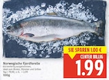 Norwegische Fjordforelle im aktuellen E center Prospekt