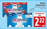 Actimel Drink im EDEKA Prospekt Actimel Drink von Danone im aktuellen EDEKA Prospekt für 2,22 €