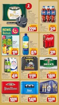 Coca Cola im aktuellen REWE Prospekt (Wilhelmshaven) Coca Cola im REWE Prospekt "Dein Markt" mit 32 Seiten (Wilhelmshaven)