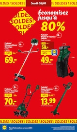 Débroussailleuse Angebote im Prospekt "SOLDES ! SOLDES ! Économisez jusqu'à 80 %" von Lidl auf Seite 42