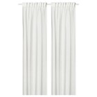 Gardinenstore/Paar weiß weiß/Karos mit Gardinenband von PALPLJUNGMAL für 12,74 € bei IKEA im Angebot Gardinenstore/Paar weiß weiß/Karos mit Gardinenband von PALPLJUNGMAL im aktuellen IKEA Prospekt