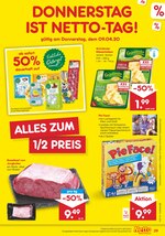 Netto Marken-Discount Prospekt "DONNERSTAG IST NETTO-TAG!", 2 Seiten, für Zossen, 09.04.2020 - 11.04.2020 Netto Marken-Discount Prospekt "DONNERSTAG IST NETTO-TAG!", 2 Seiten, für Zossen, 09.04.2020 - 11.04.2020