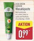 Wasabipaste von ASIA GREEN GARDEN für 0,99 € bei ALDI Nord im Angebot Wasabipaste von ASIA GREEN GARDEN im aktuellen ALDI Nord Prospekt