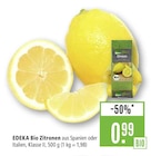 Bio Zitronen Angebote von EDEKA bei Marktkauf Reutlingen für 0,99 €