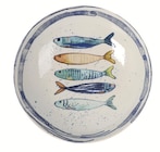 Assiette creuse Sardine - Maxi Bazar à Versailles Assiette creuse Sardine en promo chez Maxi Bazar Versailles à 4,99 €