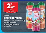 Promo SIROPS BI-FRUITS à 2,49 € dans le catalogue Aldi à Valentin