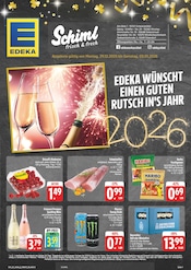 EDEKA Supermarkt Prospekt der aktuellen Woche mit 28 Seiten, gültig von 29.12.2025 bis 03.01.2026, in Kammerermühle und Umgebung Aktueller EDEKA Supermarkt Prospekt in Kammerermühle und Umgebung, "Wir lieben Lebensmittel!" mit 28 Seiten, 29.12.2025 - 03.01.2026