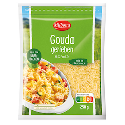 Gouda, gerieben