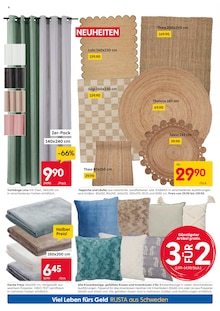 Bettwäsche im Rusta Prospekt "Willkommen zu Hause in Schweden!" mit 12 Seiten (Jena)