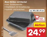 Maxi-Bräter mit Deckel Angebot in Dauchingen Maxi-Bräter mit Deckel im aktuellen Prospekt bei Netto Marken-Discount in Dauchingen