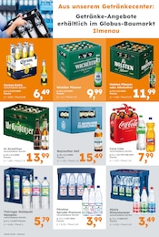 Bier im Globus-Baumarkt Prospekt in Ilmenau Aktueller Globus-Baumarkt Prospekt mit Bier, "Immer eine Idee besser", Seite 16