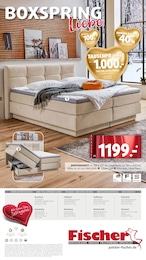 Bett im Polstermöbel Fischer Prospekt Bett im Polstermöbel Fischer Prospekt "Spektakuläre Neueröffnung" auf Seite 31