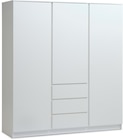 JYSK Kleiderschrank LIMFJORDEN 180x200 Kombi weiß von JYSK für 350,00 € bei JYSK im Angebot JYSK Kleiderschrank LIMFJORDEN 180x200 Kombi weiß von JYSK im aktuellen JYSK Prospekt
