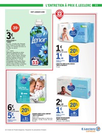 Offre Culottes Bébé Couches dans le catalogue E.Leclerc du moment à la page 11