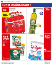Prix et réduction Huile D'olive dans le prospectus Carrefour en cours Offre Huile D'olive dans le catalogue Carrefour du moment à la page 14