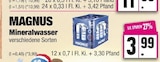 Mineralwasser Angebote von MAGNUS bei EDEKA Norderstedt für 3,99 €