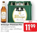 Aktuelles Premium Pils Angebot bei E center in Speyer ab 11,99 €