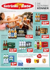 Bier im Getränke Oase Prospekt in Werne Aktueller Getränke Oase Prospekt mit Bier, "Aktuelle Angebote", Seite 1