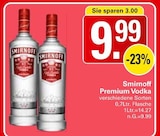 Premium Vodka Angebote von Smirnoff bei WEZ Bad Oeynhausen für 9,99 €