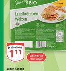 Landbrötchen Weizen Angebote von Jeden Tag Bio bei GLOBUS Wolfenbüttel für 1,11 €