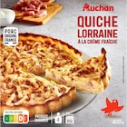 QUICHE LORRAINE À LA CRÈME FRAÎCHE SURGELÉE AUCHAN - AUCHAN en promo chez Auchan Hypermarché QUICHE LORRAINE À LA CRÈME FRAÎCHE SURGELÉE AUCHAN - AUCHAN dans le catalogue Auchan Hypermarché