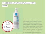 Lipikar Balsam AP+MAX bei LINDA Premiumapotheke im Harzgerode Prospekt für 19,95 €