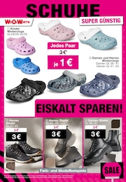 Woolworth Clogs im Prospekt 