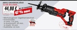Aktuelles Akku-Universalsäge TC-US 18 Li-Solo Angebot bei Marktkauf in Stuttgart ab 44,99 €