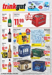 Aktueller Trinkgut Getränkemarkt Prospekt in Weeze und Umgebung, "Aktuelle Angebote" mit 6 Seiten, 19.05.2025 - 24.05.2025