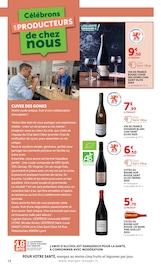 Promos Vin dans le catalogue "Célébrons LES PRODUCTEURS de chez nous" de U Express Vin en promo dans le catalogue U Express à la page 14