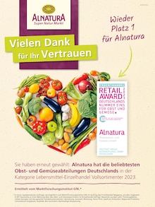 Alnatura Prospekt der KW 48 "Alnatura Magazin" Aktueller Alnatura Prospekt "Alnatura Magazin" Seite 2 von 60 Seiten