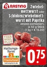 Aktuelles Zwiebelmettwurst Angebot bei EDEKA in Münster ab 0,75 €
