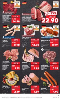 Fleisch im Kaufland Prospekt "Aktuelle Angebote" mit 56 Seiten (Offenbach (Main))