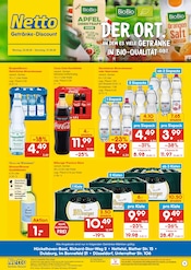 Tafelwasser im Netto Marken-Discount Prospekt in Duisburg Aktueller Netto Marken-Discount Prospekt mit Tafelwasser, "DER ORT, AN DEM DU IMMER AUSGEZEICHNETE PREISE FINDEST.", Seite 1