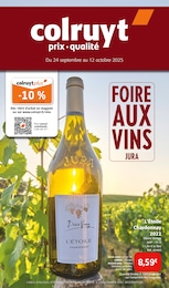 Prospectus Supermarchés de Colruyt à Virey: "FOIRE AUX VINS JURA", 4 pages, 24/09/2025 - 12/10/2025