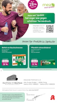 mea - meine apotheke Prospekt Unsere September-Angebote mit 4 Seiten