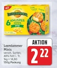 Knusper Minis von Leerdammer für 2,22 € bei EDEKA im Angebot Knusper Minis von Leerdammer im aktuellen EDEKA Prospekt