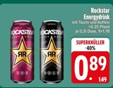 Energydrink im EDEKA Prospekt Energydrink von Rockstar im aktuellen EDEKA Prospekt für 0,89 €