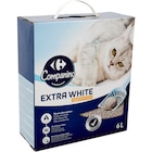 Litière agglomérante blanche - CARREFOUR COMPANINO à 4,89 € dans le catalogue Carrefour