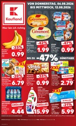 Kaufland Prospekt "Hier bin ich richtig" für Heyerode, 66 Seiten, 06.08.2026 - 12.08.2026